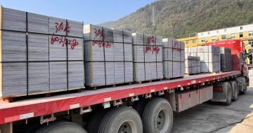 阳泉 芝麻灰地铺石出货日常