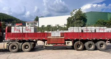 阳泉 芝麻灰花岗岩地铺石出货日常