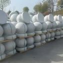 阳泉 白麻花岗岩石材圆球，石球，挡车球，隔离球，景观石球，风水球等