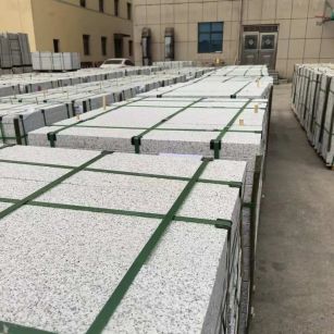 阳泉 白麻花岗岩5.0公分荔枝面地铺石