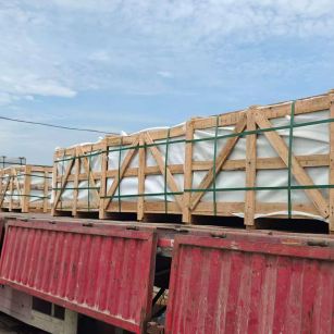 阳泉 芝麻白花岗岩地铺石出口专车-泰国游