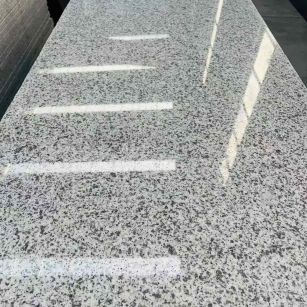 阳泉 白麻花岗岩光面毛板