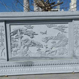 阳泉 芝麻白大型照壁，屏风，影壁