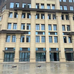 阳泉 黄金麻花岗岩荔枝面小区外墙干挂