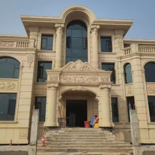 阳泉 黄金麻花岗岩别墅外墙干挂