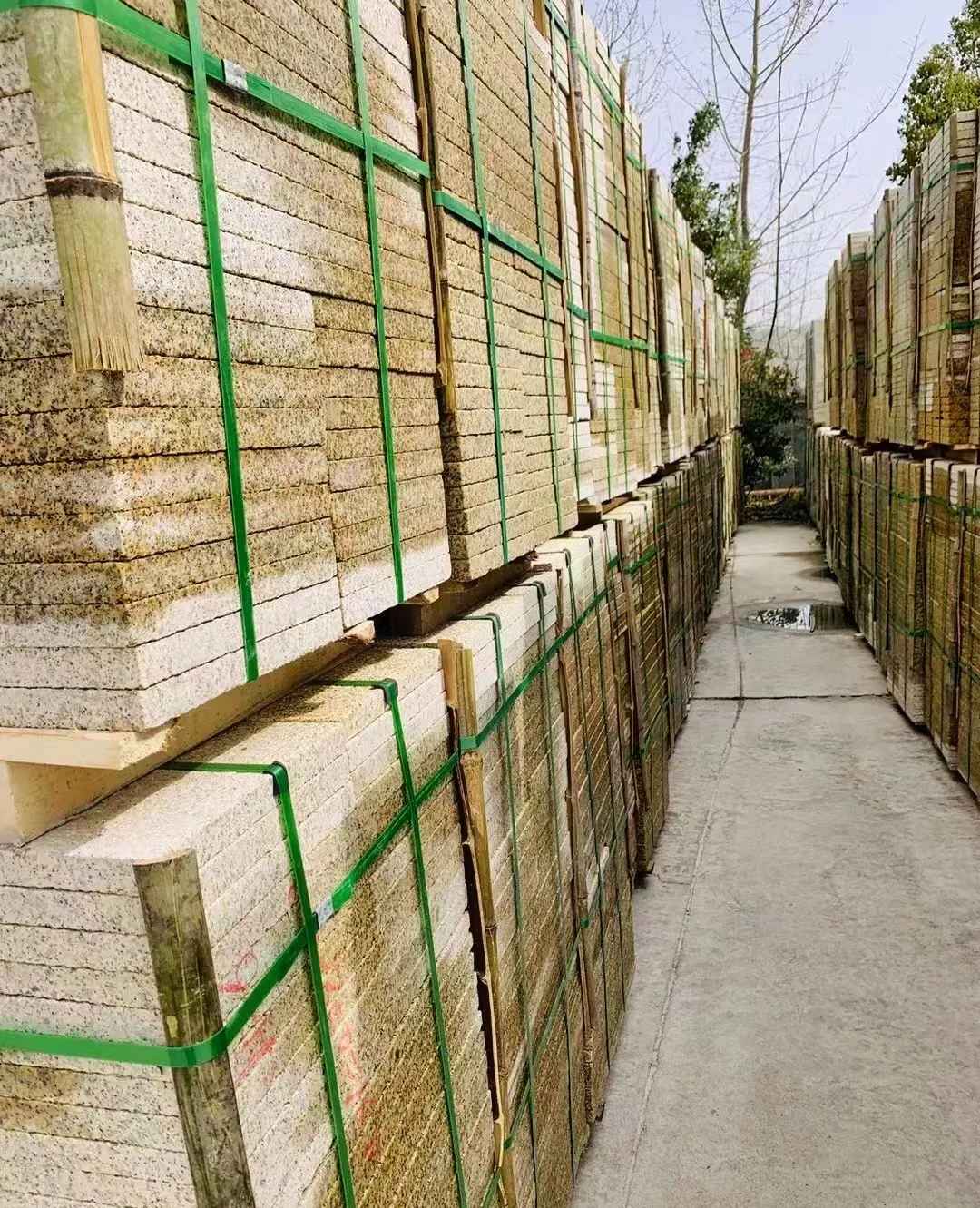 阳泉 黄金麻花岗岩荔枝面地铺石