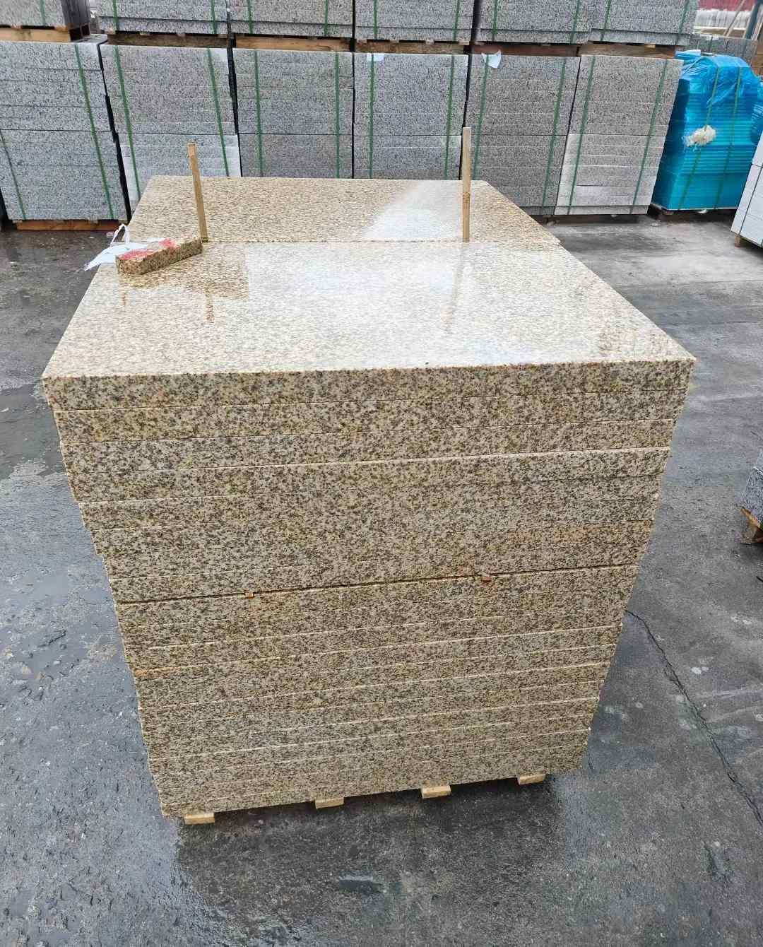 阳泉 湖北黄金麻花岗岩石材荔枝面外墙石材