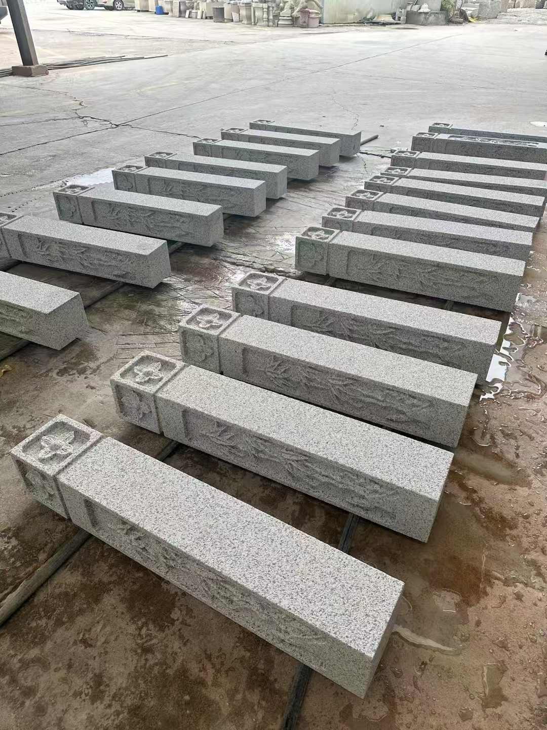 阳泉 白麻方柱雕花防水