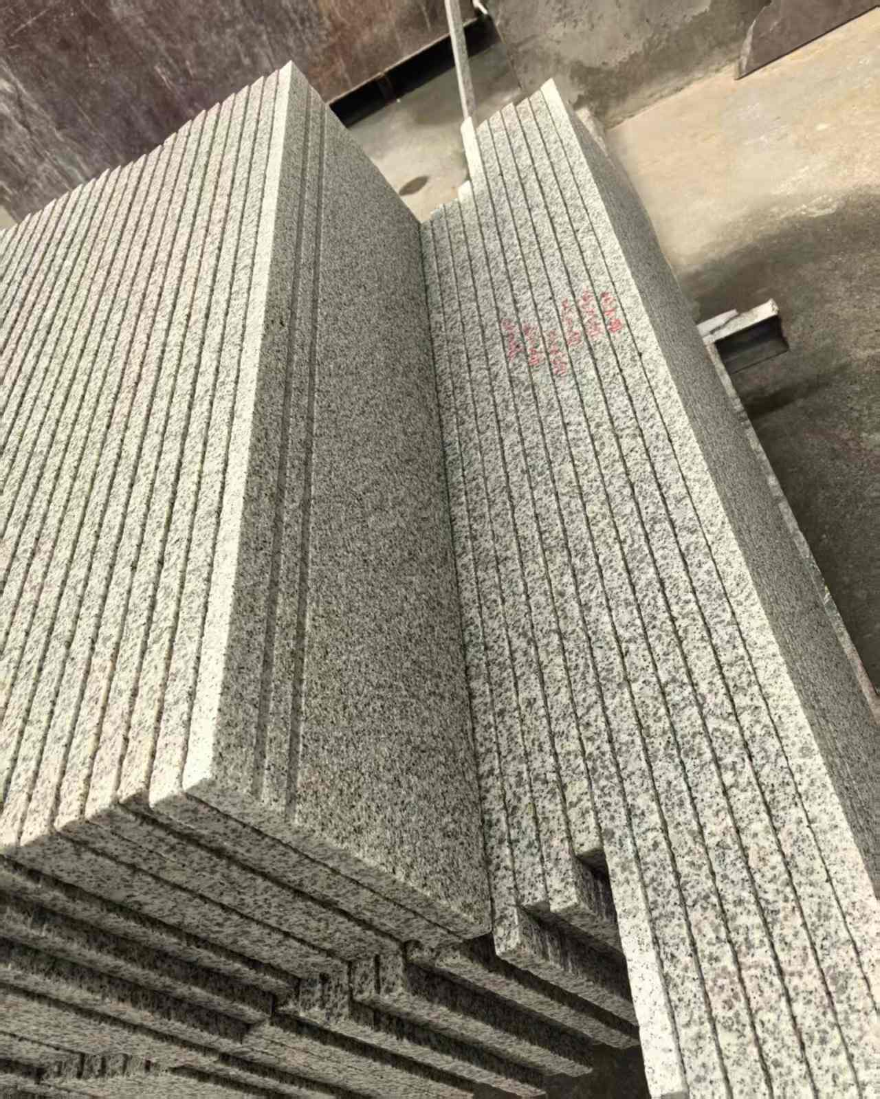 阳泉 白麻荔枝面花岗岩楼梯踏步